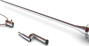 Σούβλα ψησταριάς αρνιου με χερούλι και πιρουνα 190εκ.