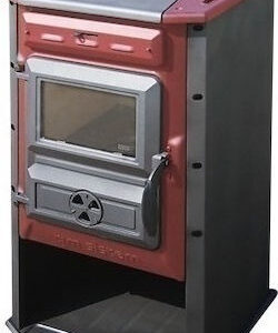 Tim Sistem Magic Stove Μεταλλική Ξυλόσομπα 10kW Μπορντό